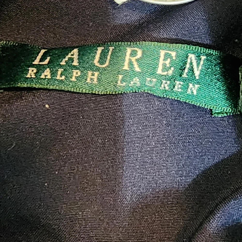 Ralph Lauren Navy Hooded Trench Coat